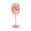 (59519) Lolita Glassware My Hearts-A-Swirl, 9.00 Inch, Valentines Wine Love 6010353