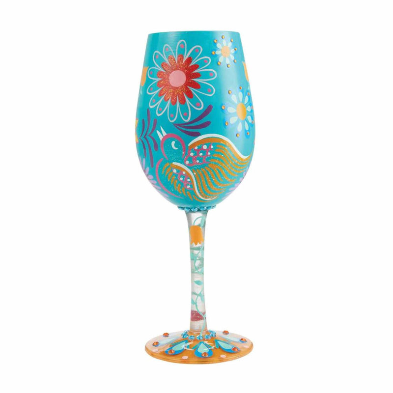 Lolita Glassware Calavera Sugar Skull - - SBKGifts.com