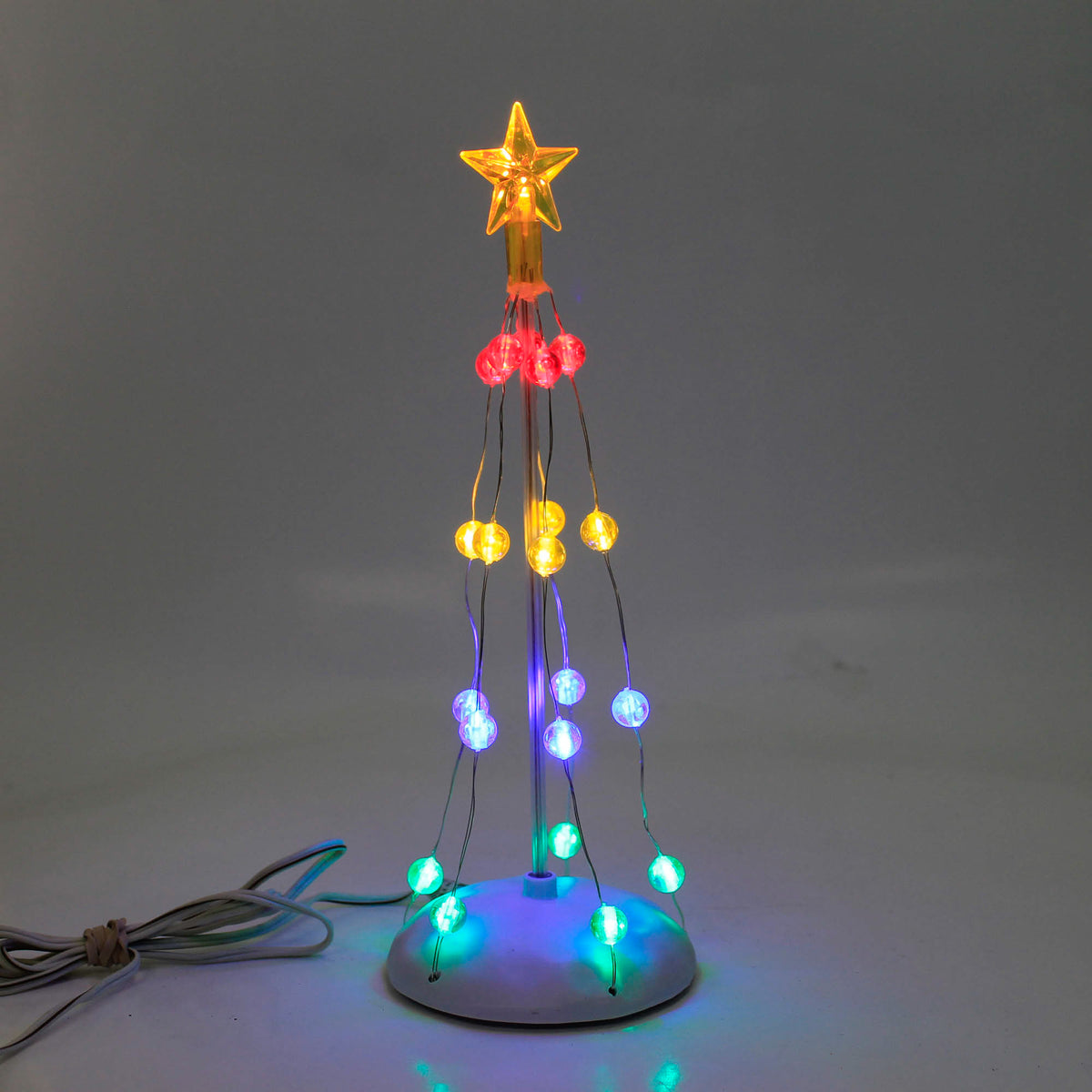 Department 56 Villages Lit Christmas Pole Tree - - SBKGifts.com