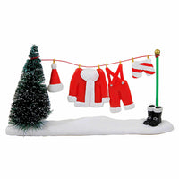 (59545) Department 56 Villages Ready For The Big Night, 3.25 Inch, Christmas Santa Suit Boots 6013021