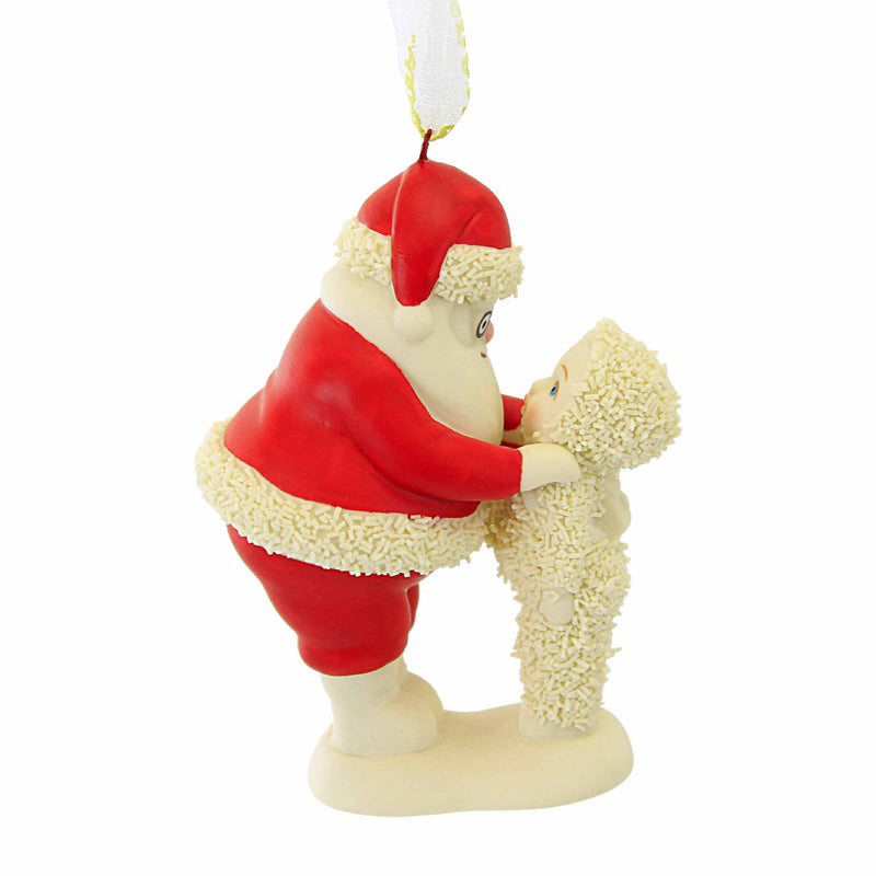 Snowbabies A Visit With Santa Ornament - - SBKGifts.com