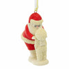 Snowbabies A Visit With Santa Ornament - - SBKGifts.com