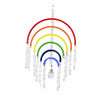 (59597) Crystal Expressions Rainbow Wishes Ornament, 6.00 Inch, Primary Colors Spectrum Light Acry999