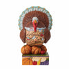 (59643) Jim Shore Thanks & Giving, 8.25 Inch, Fall Turkey Pumpkins 6012830