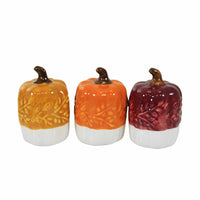 Ganz Fall Pumpkin Figurines Set/3 - - SBKGifts.com