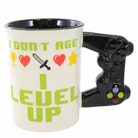 (59783) Enesco `Level Up Sculpted Mug, 4.50 Inch, Game Controller Handle 6013263