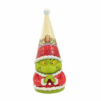 (59786) Jim Shore Grinch Gnome Clenched Hands, 7.00 Inch, Dr. Seuss Christmas 6012705