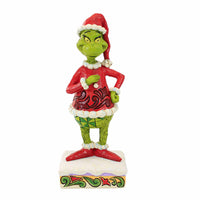 (59789) Jim Shore Happy Grinch, 6.75 Inch, Dr. Seuss Christmas Character 6012701