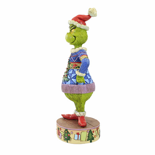 Jim Shore Grinch Wearing Ugly Sweater - - SBKGifts.com