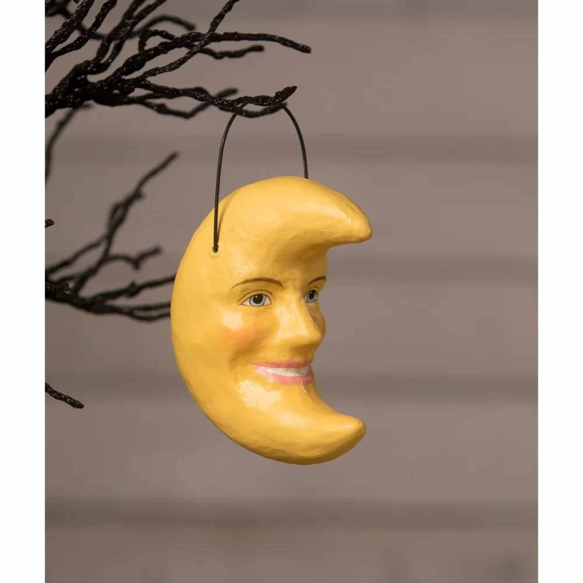 Bethany Lowe Golden Moon Bucket Ornament - - SBKGifts.com