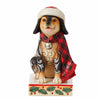 (59812) Jim Shore Bundled Up Pup, 5.50 Inch, Highland Glen Dog Plaid 6012867