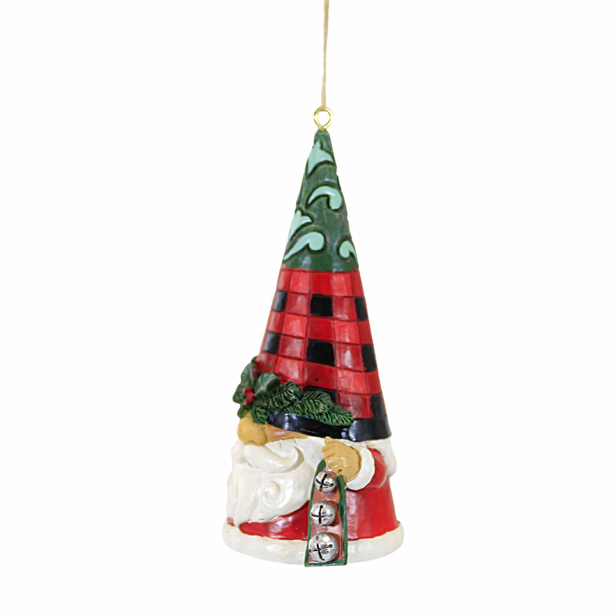 Jim Shore Highland Glen Gnome With Bells - - SBKGifts.com