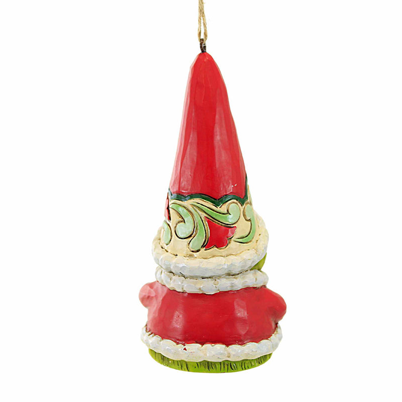 Jim Shore Grinch Gnome Holding Ornament - - SBKGifts.com