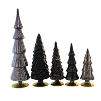 Cody Foster Black & Gray Glass Tree St/5 - - SBKGifts.com