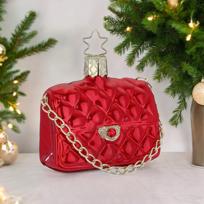 Inge Glas Rote Clutch - - SBKGifts.com