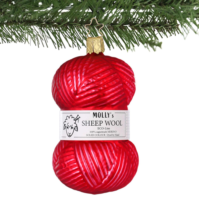 Inge Glas Fine Wool Red - - SBKGifts.com