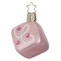 (60020) Inge Glas Raspberry Petit Four, 2.00 Inch, Ornament Christmas Spring Little Cake 10164S023