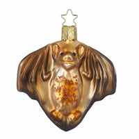 (60031) Inge Glas Bat, 3.25 Inch, Halloween Ornament Wings 10209S022