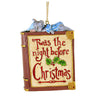 (60052) Jim Shore Twas The Night Before Christmas, 3.75 Inch, Mouse Ornament Heartwood Creek 6008307