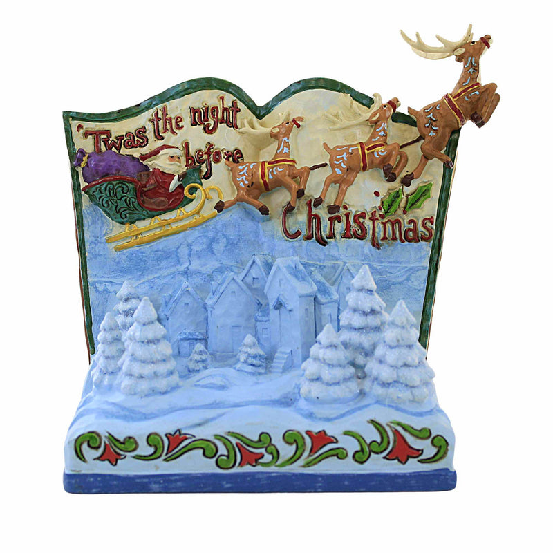 6.50 Inch Twas The Night Before Christmas Storybook Heartwood Creek 6008303 (60056)