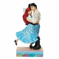 (60085) Jim Shore Two Worlds United, 7.50 Inch, Little Mermaid Ariel & Eric Love 6013070