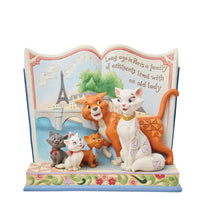 (60088) Jim Shore Long Ago In Paris, 6.25 Inch, Aristocats Storybook Disney Traditions 6013080