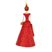 De Carlini Beatrice In Red Glittered Dress - - SBKGifts.com