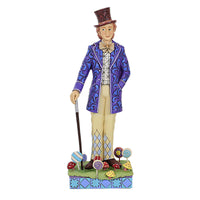 (60119) Jim Shore Willy Wonka, 10.25 Inch, Chocolate Factory Heartwood Creek 6013719