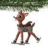 Jim Shore Rudolph Ice Skating Hanging Ornament - - SBKGifts.com