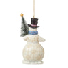 Jim Shore Snowman Holding Tree - - SBKGifts.com