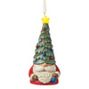 (60148) Jim Shore Led Christmas Gnome Tree Hat, 5.00 Inch, Heartwood Creek Ornament 6012976