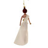 De Carlini Naomi Sparkles In A Elegant White Dress - - SBKGifts.com