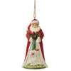 (60158) Jim Shore Santa Holding Cardinals, 4.75 Inch, Heartwood Creek 6009693