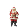 (60163) Jim Shore Santa With Cardinal In Hands, 4.50 Inch, Heartwood Creek Ornament 6012972