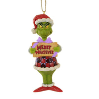 (60168) Jim Shore Merry Whatever Grinch, 5.00 Inch, Dr. Seuss Heartwood Creek 6012713