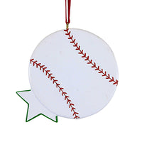 Craftoutlet.Com Baseball With Star - - SBKGifts.com