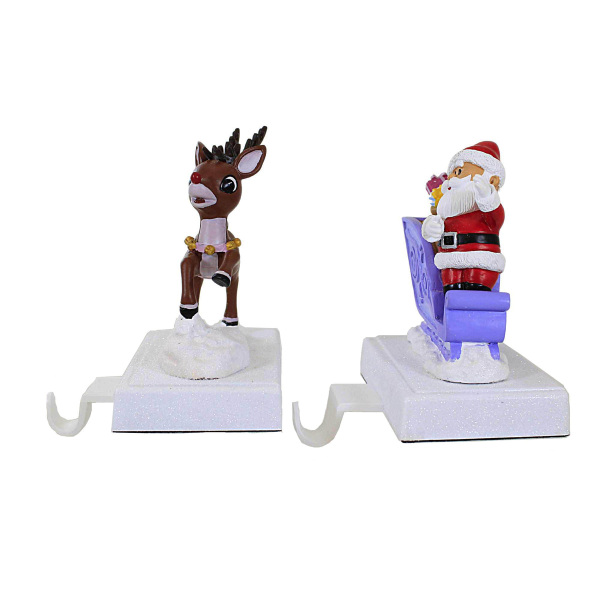 Roman Rudolph & Santa Stocking Holders - - SBKGifts.com