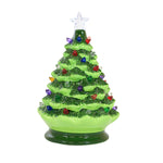 8.00 Inch Vintage Green Twinkle Tree Star Led Christmas Multi 135400 (60211)