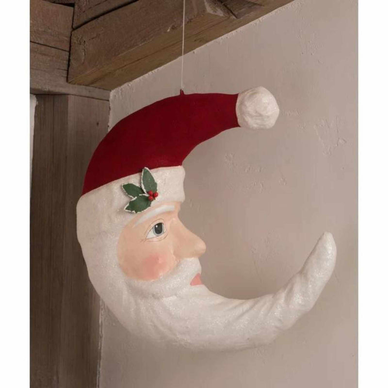 Bethany Lowe Traditional Santa Moon - - SBKGifts.com