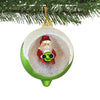 Bethany Lowe Retro Santa Indent Ornament - - SBKGifts.com