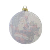 Bethany Lowe Santa Glass Disk Ornament - - SBKGifts.com