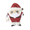 (60373) Bethany Lowe St. Nick Ornament, 5.00 Inch, Christmas Claus Snowman Bucket Rs2127