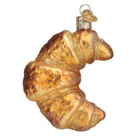 (60415) Old World Christmas Croissant, 3.50 Inch, Ornament French Pastry 32621