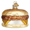 (60425) Old World Christmas Breakfast Sandwich, 2.50 Inch, Ornament Egg Cheese Sausage 32620