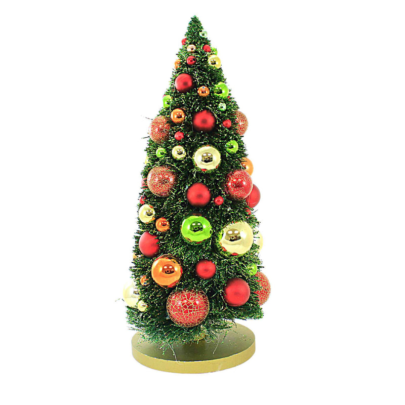 Cody Foster Bottle Brush Christmas Tree Shatterproof Ornaments - - SBKGifts.com