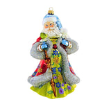 8.25 Inch Delamere Returns Santa Ornament 24 30014 (60463)