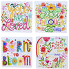 (60514) Ganz Summer Wildflower Coasters, 4.00 Inch, Blooms Grow Furniture Protection Me191247