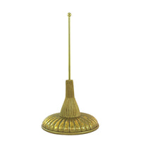 (60522) Kurt S. Adler Gold Finial Holder, 8.75 Inch, Christmas Tree Topper Holder D4412