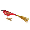 (60543) Old World Christmas Red Lovebird, 1.50 Inch, Ornament Clip-On 18142