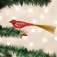 Old World Christmas Red Lovebird - - SBKGifts.com